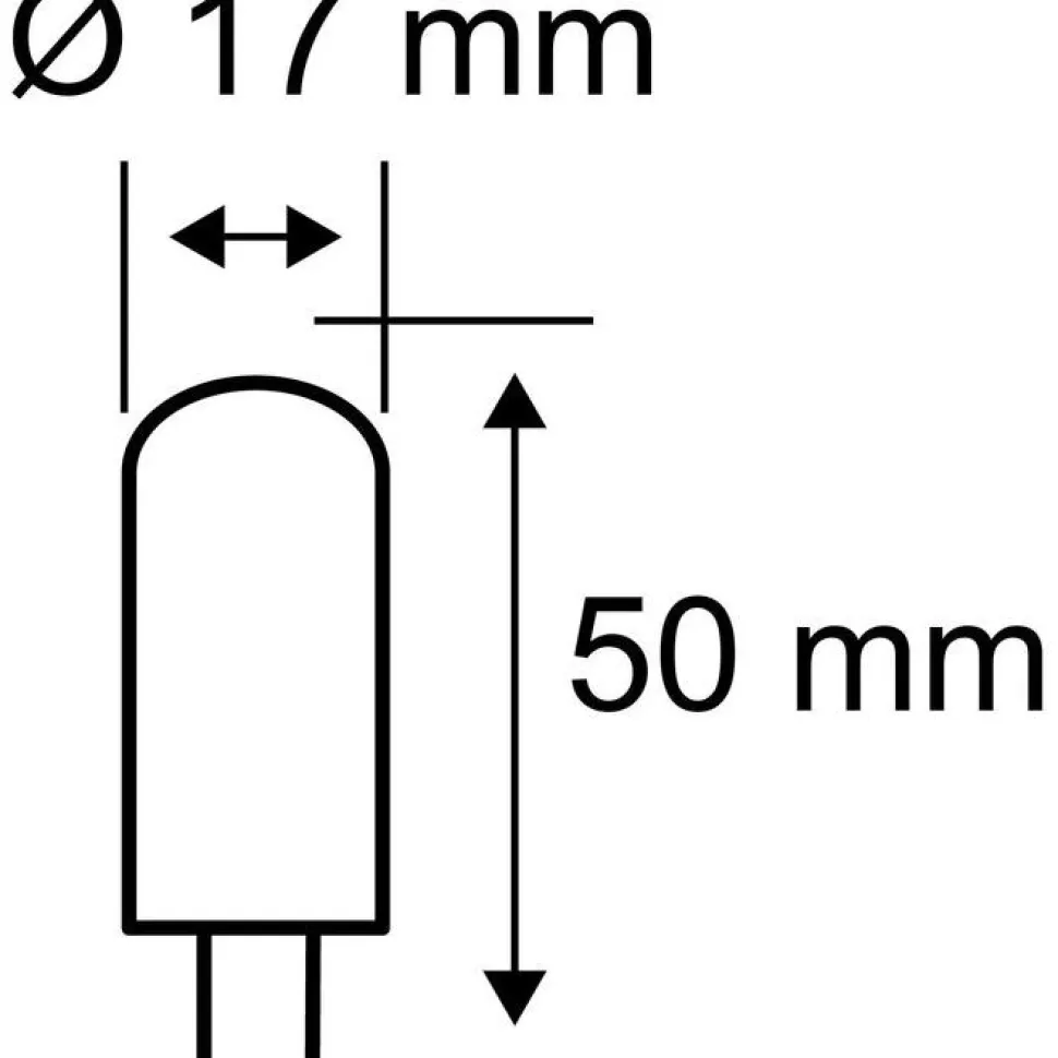 LED-pistokantalamppu Paulmann Pin Base, G9, 250lm, 2.5W, 2700K, kirkas