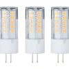 LED-pistokantalamppu Paulmann Pin Base, G4, 300lm, 3W, 2700K, kirkas, 3kpl
