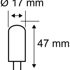 LED-pistokantalamppu Paulmann Pin Base, 12V, GY6.35, 300lm, 3.5W, 2700K, kirkas, 3kpl