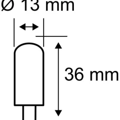 LED-pistokantalamppu Paulmann Pin Base, 12V, G4, 200lm, 1.8W, 2700K, kirkas, 3kpl
