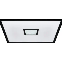 LED-Plafondi Eglo Bordonara 21.5W 45x45cm kaukosäädin RGBW musta/valkoinen