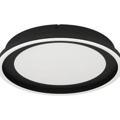 LED-Plafondi Eglo Calagrano Ø38cm värivaihto + kaukosäädin musta/valkoinen