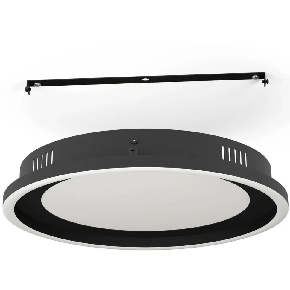 LED-Plafondi Eglo Calagrano Ø38cm värivaihto + kaukosäädin musta/valkoinen