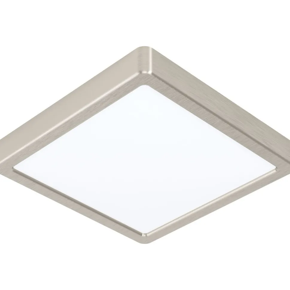 LED-Plafondi Eglo connect.z Fueva-Z 21x21cm 16.5W musta