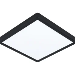 LED-Plafondi Eglo connect.z Fueva-Z 28x28cm 19.5W musta