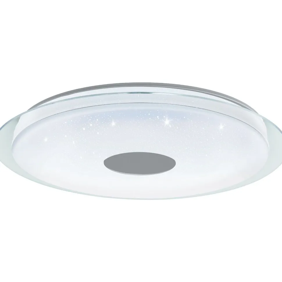LED-Plafondi Eglo connect.z Lanciano-Z 56cm 38.1W kristalliefekti