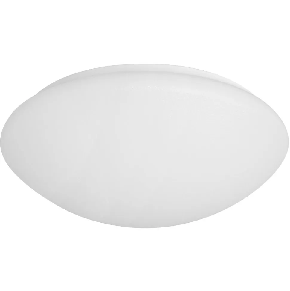 LED-plafondi Airam Bruno 27W/830 Ø375x110 mm himmennettävä IP44 valkoinen/opaali