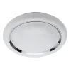 LED-plafondi Eglo Crosslink Capasso-C 17W Ø340x85 mm IP20 valkoinen/kromi