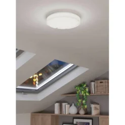 LED-Plafondi Eglo Ferentino pyöreä valkoinen eri kokoja