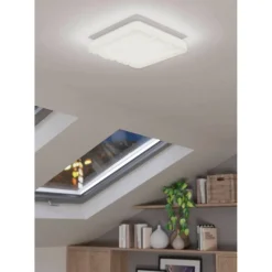 LED-Plafondi Eglo Ferentino valkoinen eri kokoja