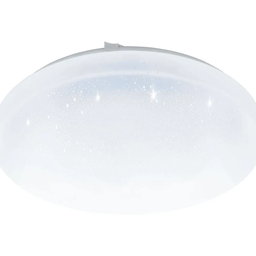 LED-plafondi Eglo Frania-A Ø300 mm IP44 valkoinen