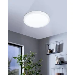 LED-Plafondi Eglo Fueva 5 Ø28,5cm 3000K valkoinen pyöreä pinta-asennettava