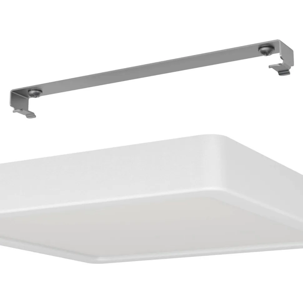 LED-Plafondi Eglo Fueva 5 IP44 valkoinen eri kokoja