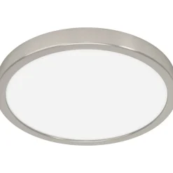 LED-Plafondi Eglo Fueva 5 17W Ø21cm himmennettävä mattanikkeli/valkoinen
