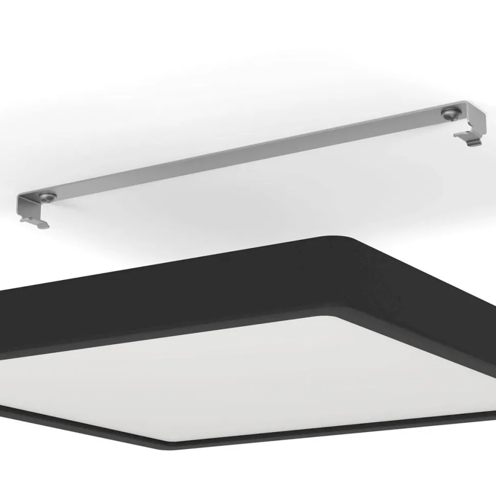 LED-Plafondi Eglo Fueva 5 11W 16x16cm himmennettävä musta/valkoinen