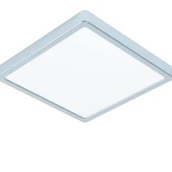 LED-Plafondi Eglo Fueva 5 28,5x28,5cm 3000K kromi pinta-asennettava