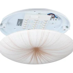 LED-Plafondi Eglo Nieves 1 valkoinen/kulta eri kokoja