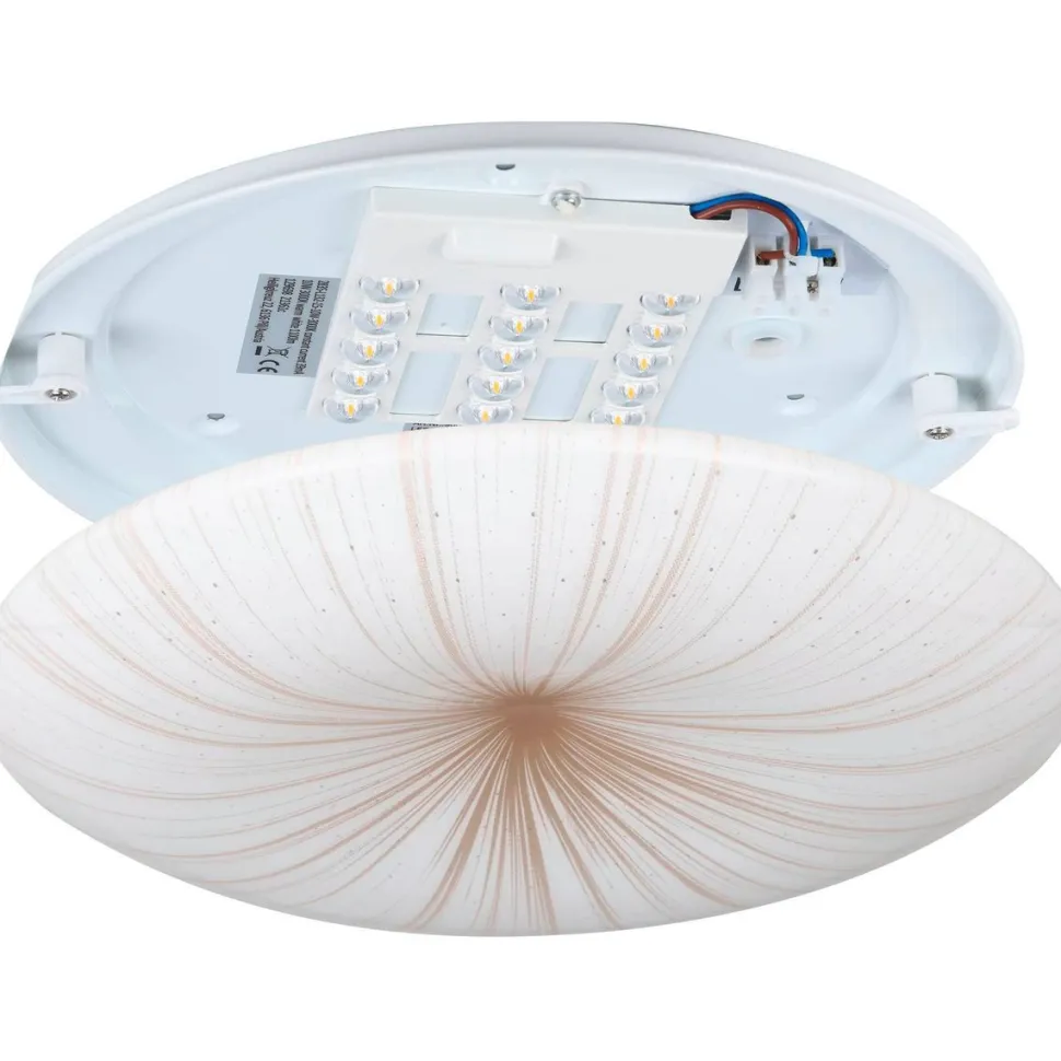 LED-Plafondi Eglo Nieves 1 valkoinen/kulta eri kokoja