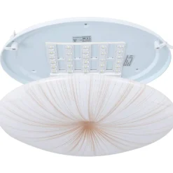 LED-Plafondi Eglo Nieves 1 valkoinen/kulta eri kokoja