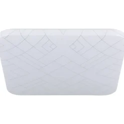 LED-Plafondi Eglo Rende 19.5W 38x38cm valkoinen/hopea