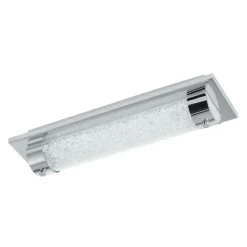 LED-plafondi Eglo Tolorico 8W 350x70x100 mm IP44 kromi/kirkas