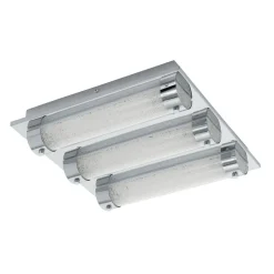 LED-plafondi Eglo Tolorico 3x7W 350x350x75 mm IP44 kromi/kirkas