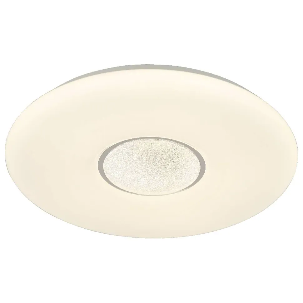 LED-plafondi FocusLight Moon Ø51cm 36W himmennettävä valkoinen