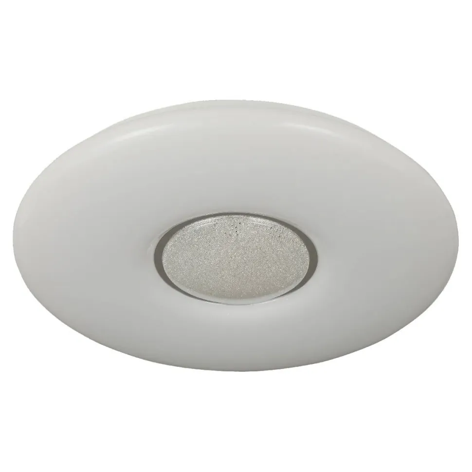 LED-plafondi FocusLight Moon Ø51cm 36W himmennettävä valkoinen