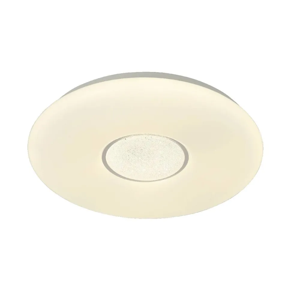 LED-plafondi FocusLight Moon Ø34cm 18W valkoinen