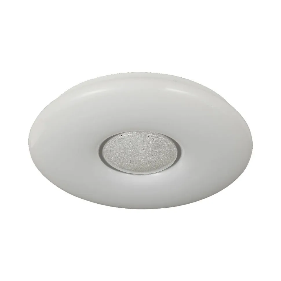 LED-plafondi FocusLight Moon Ø34cm 18W valkoinen