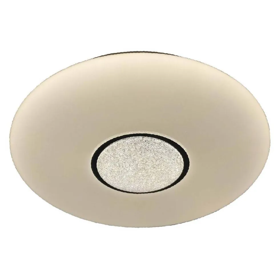 LED-plafondi FocusLight Moon Ø34cm 18W valkoinen