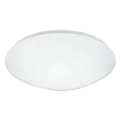 LED-plafondi Globo Atreju Ø39cm 24W himmennettävä valkoinen