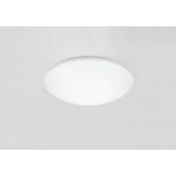 LED-plafondi Globo Atreju Ø39cm 24W himmennettävä valkoinen