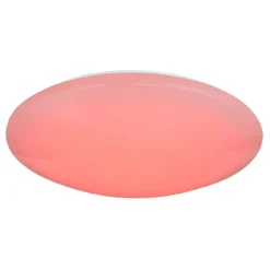 LED-plafondi Globo Atreju Ø49cm 48W himmennettävä valkoinen