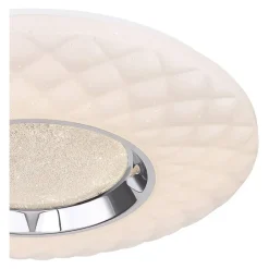 LED-plafondi Globo Magnifique Ø49cm 30W himmennettävä valkoinen