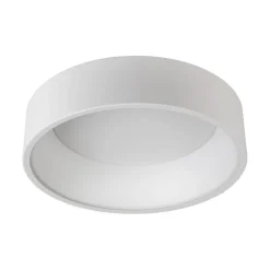 LED-plafondi Lucide Talowe Ø45cm 30W himmennettävä valkoinen