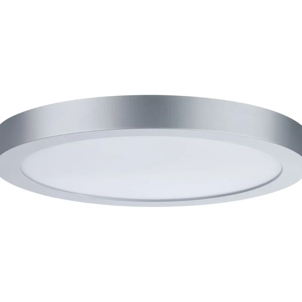 LED-Plafondi Paulmann Abia Ø300mm mattakromi