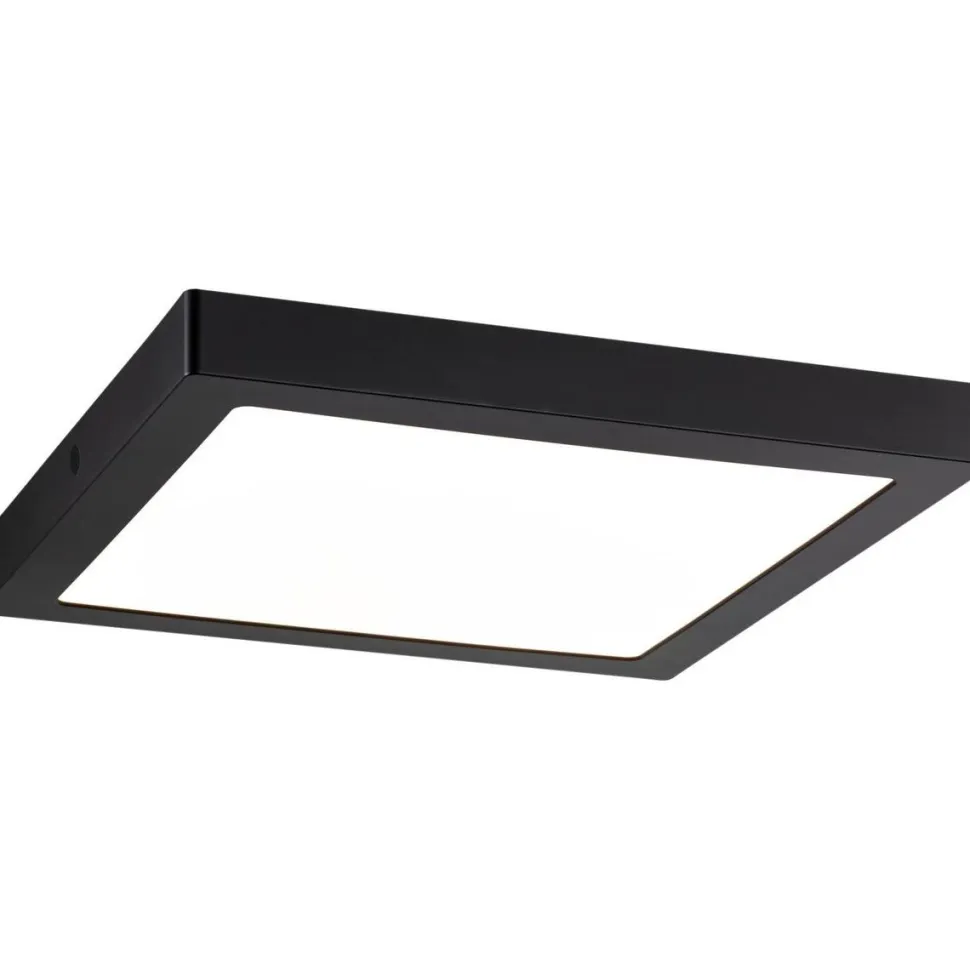 LED-Plafondi Paulmann Abia 300x300mm mattamusta