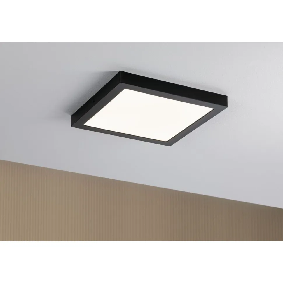 LED-Plafondi Paulmann Abia 300x300mm mattamusta
