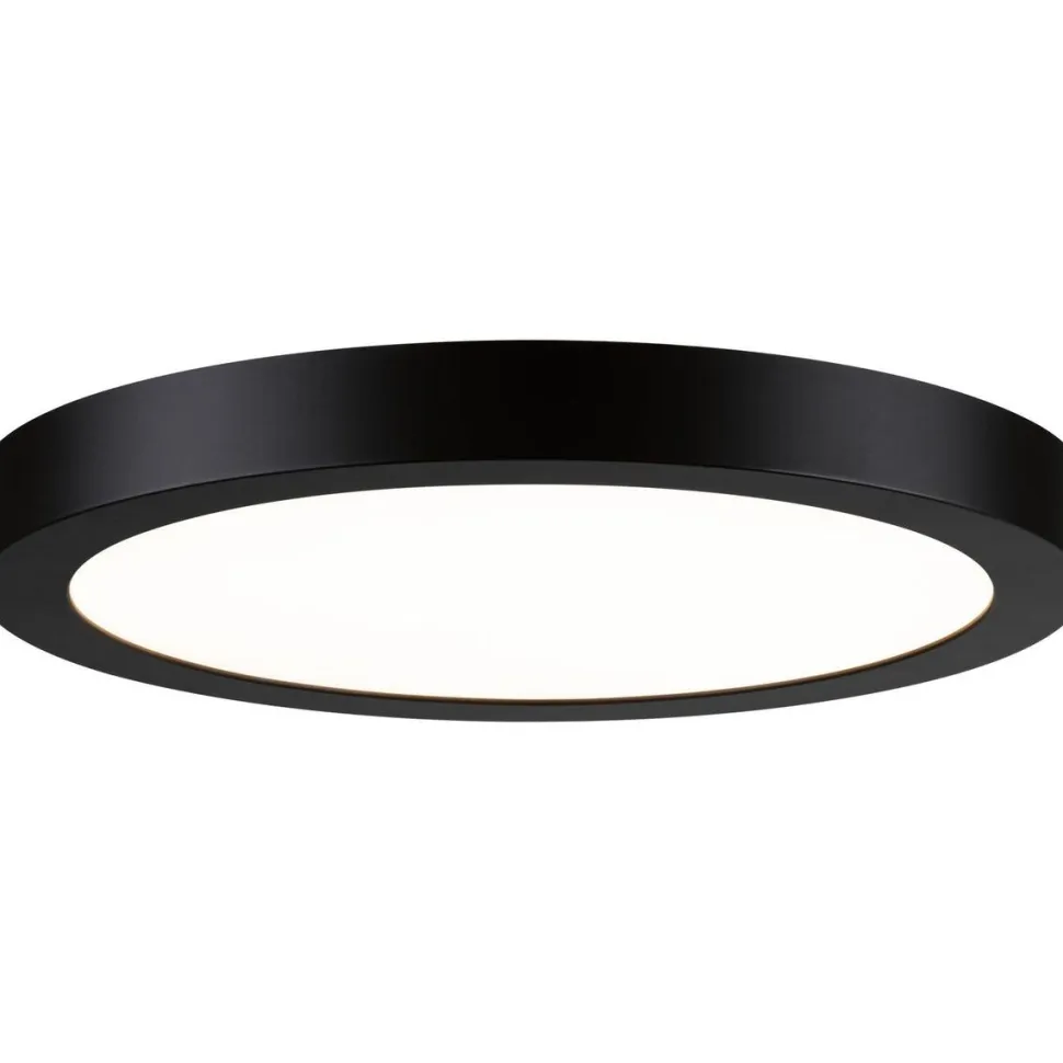 LED-Plafondi Paulmann Atria Ø300mm mattamusta