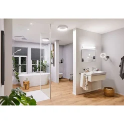 LED-Plafondi Paulmann Casca Ø300mm IP44 himmennettävä valkoinen
