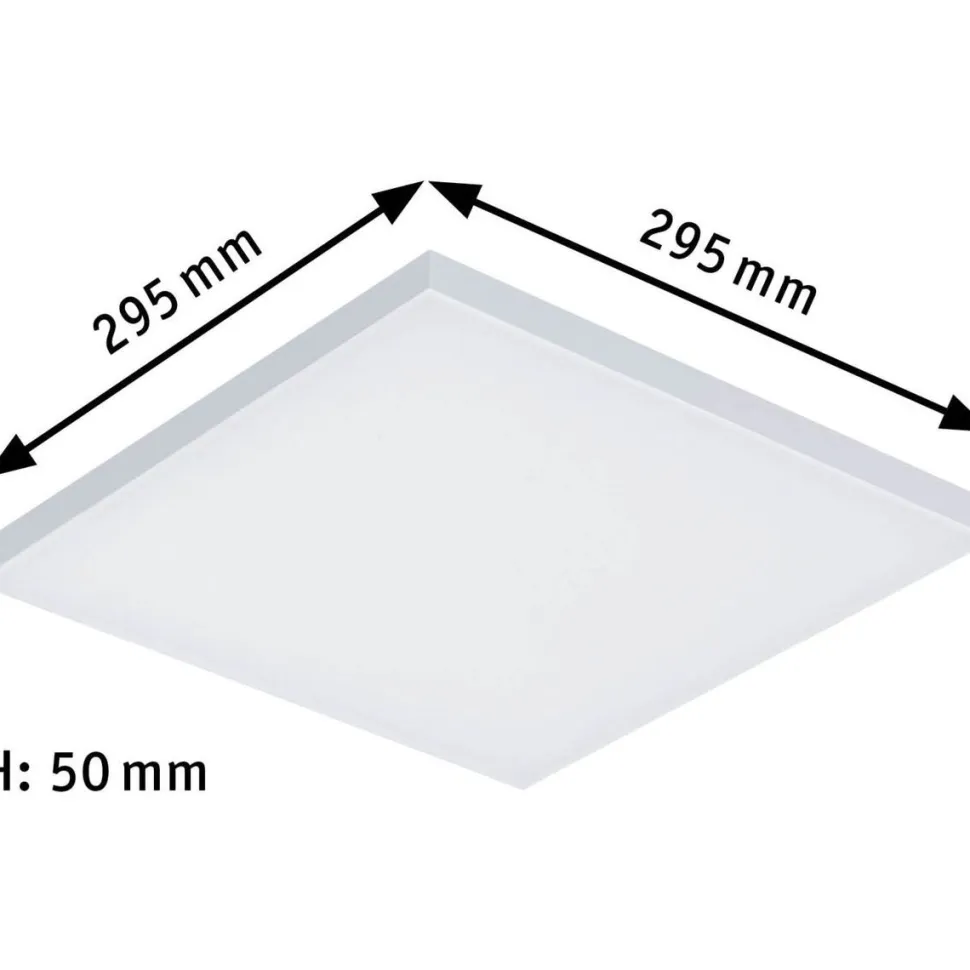 LED-Plafondi Paulmann Velora 300x300mm mattavalkoinen