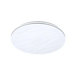 LED-plafondi Polux Desert Ø38cm 24W himmennettävä valkoinen