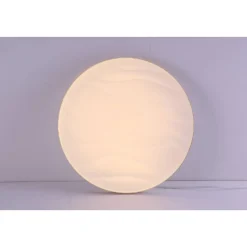 LED-plafondi Polux Desert Ø48cm 36W himmennettävä valkoinen