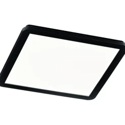LED-plafondi Trio Camillus 40x40 cm 3000 K mattamusta