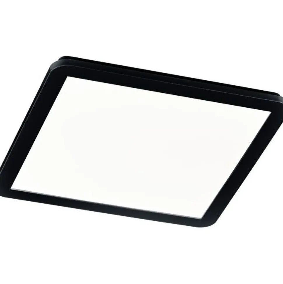 LED-plafondi Trio Camillus 40x40 cm 3000 K mattamusta