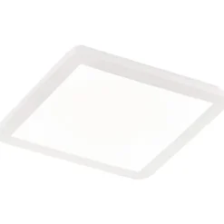 LED-plafondi Trio Camillus 30x30 cm valkoinen IP44