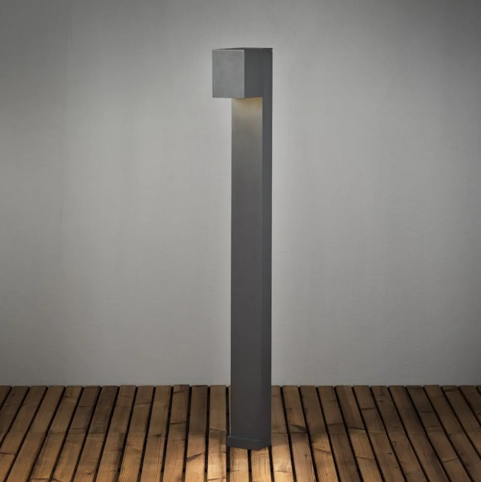 LED-Pollarivalaisin Konstsmide Cremona 7999-370 8W HP tummanharmaa