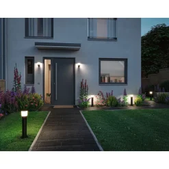 LED-pollarivalaisin Paulmann Bako, IP44, 50cm, korroosionkestävä