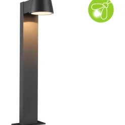 LED-pollarivalaisin Paulmann Capea, IP44, 50cm, 2200K, antrasiitti